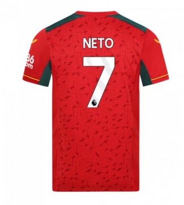 Wolves Pedro Neto #7 Segunda Equipación 2023-24 Manga Corta